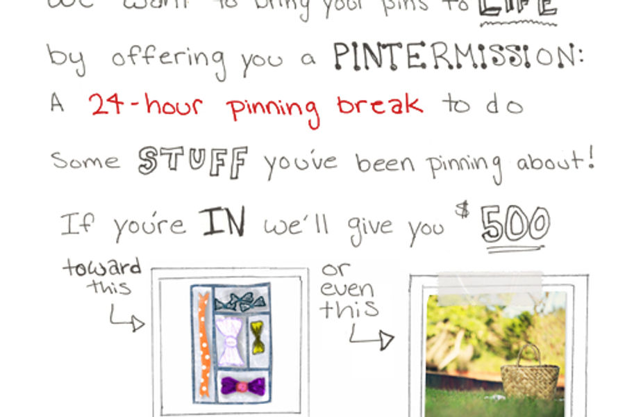 Bonnie Tsang taking a Pintermission