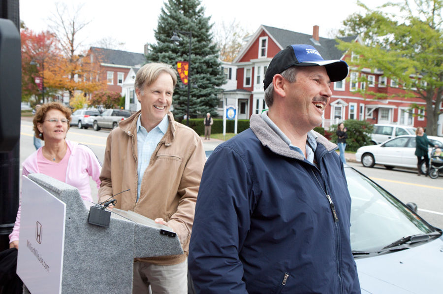 Joe LoCicero smiling at his milestone
