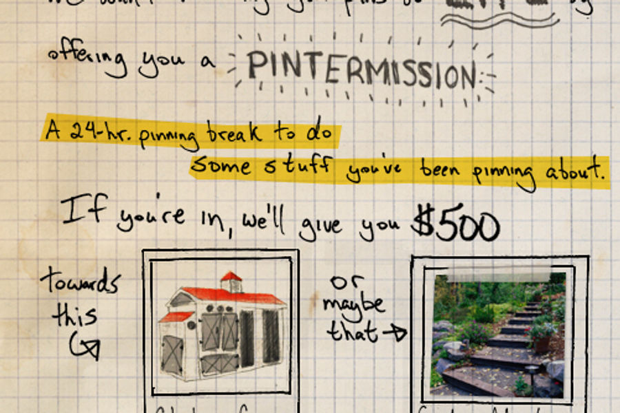 Michael Wurm taking a Pintermission